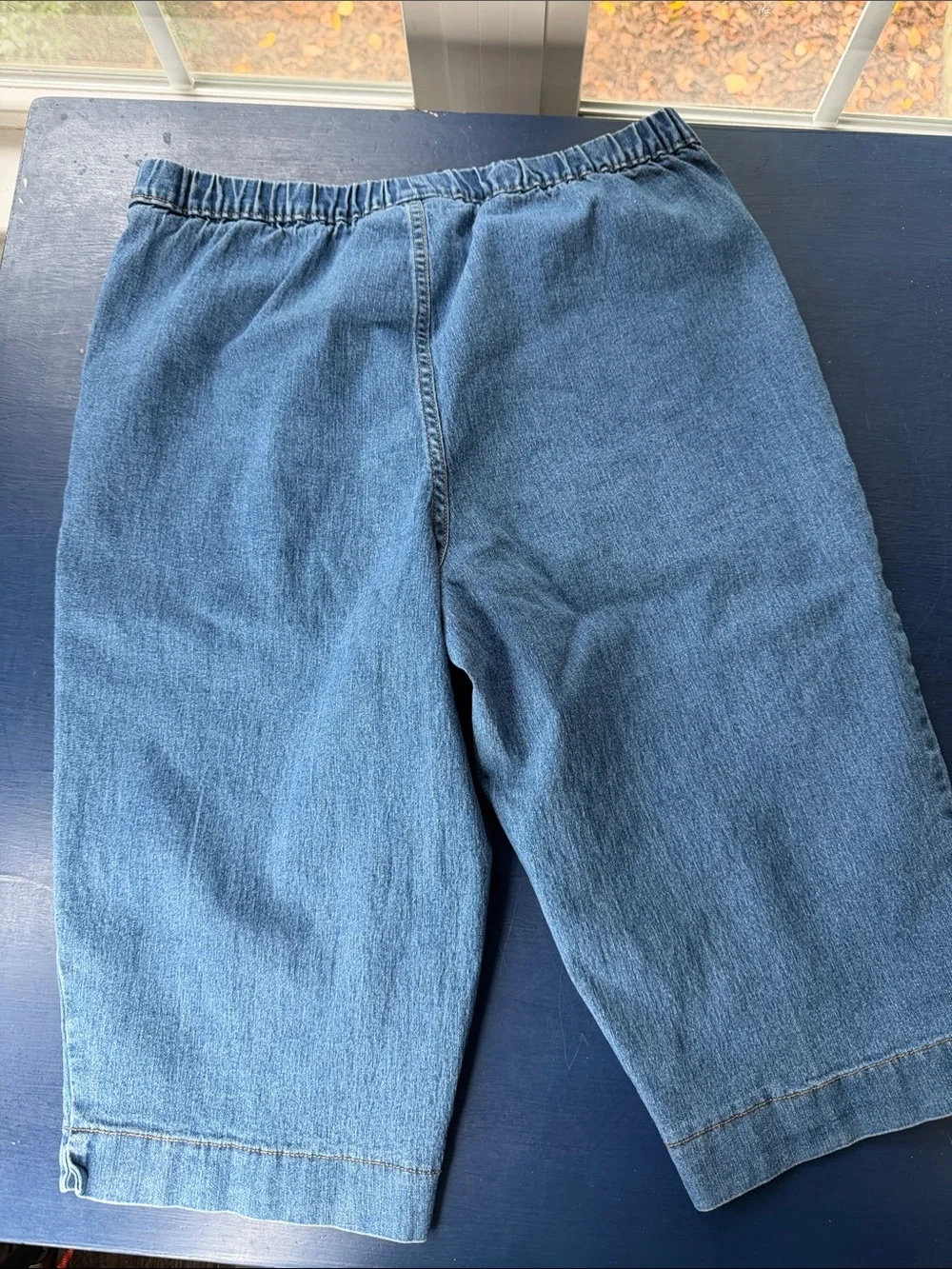 Just my size 1x Denim Pull-On Long Jeans Shorts